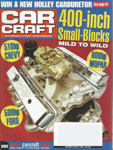 CAR CRAFT 2002 MAR - STROKER ENGINES, CALIENTE